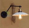 antik-fali-olvaso-lampa-matt-fekete-antik-sargarez-szin-feher-hullamos-buraval