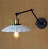 antik-fali-olvaso-lampa-matt-fekete-antik-sargarez-szin-feher-hullamos-buraval