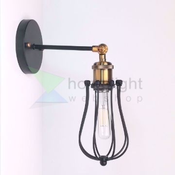 antik-fali-lampa-csepp-alaku-raccsal