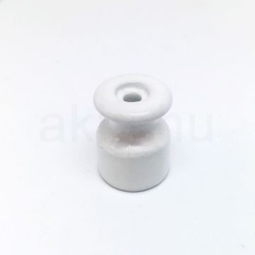 porcelan-kabel-rogzito-szimpla-fenyes-feher