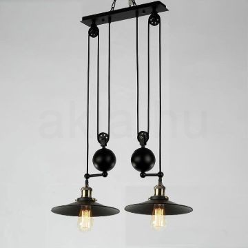 antik-2-es-csiga-lampa