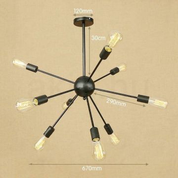 antik-9-karu-csillar-lampa