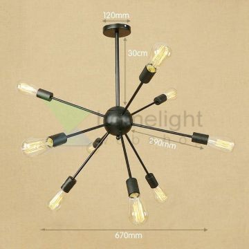 antik-9-karu-csillar-lampa
