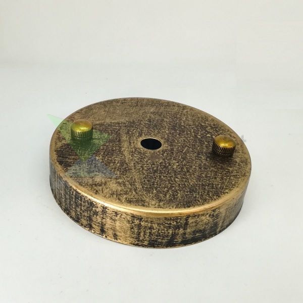 plafontarcsa-mennyezetirozsa-100mm-sima-rozsda-bronz-szin