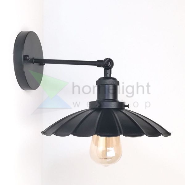 antik-fali-lampa-matt-fekete-szin-olvaso-buraval