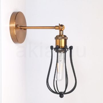antik-fali-lampa-antik-sargarez-szin-csepp-alaku-raccsal