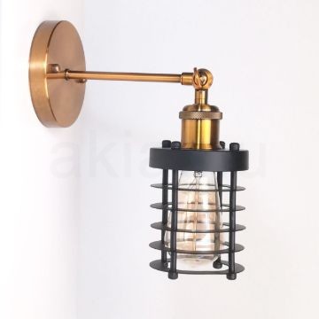 antik-fali-lampa-antik-sargarez-szin-csepp-alaku-raccsal