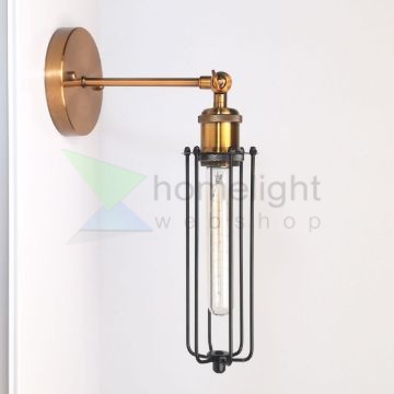 antik-fali-lampa-antik-sargarez-szin-csepp-alaku-raccsal