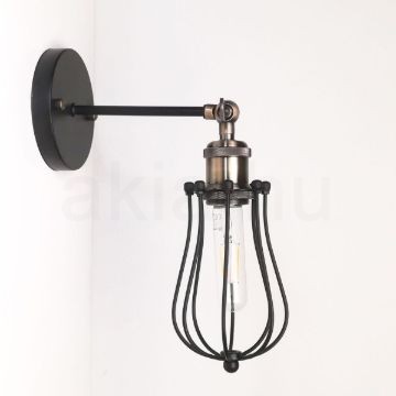 antik-fali-lampa-matt-fekete-antik-bronz-szin-csepp-alaku-raccsal
