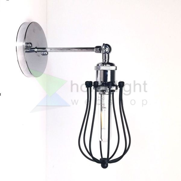 antik-fali-lampa-fenyes-krom-szin-csepp-alaku-raccsal