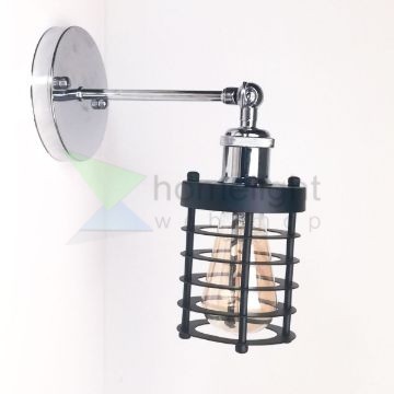 antik-fali-lampa-fenyes-krom-szin-csepp-alaku-raccsal