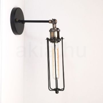 antik-fali-lampa-matt-fekete-antik-bronz-szin-csepp-alaku-raccsal