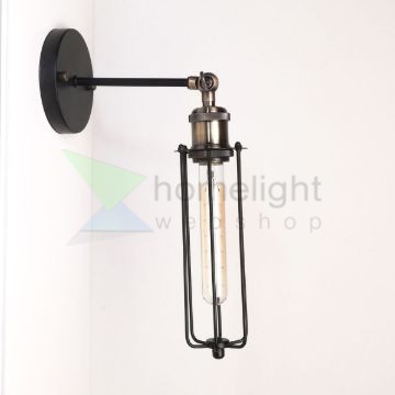 antik-fali-lampa-matt-fekete-antik-bronz-szin-csepp-alaku-raccsal