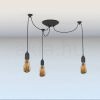 poklampa-3-agu-bakelit-foglalattal-textil-vezetekkel