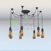 poklampa-7-agu-bakelit-foglalattal-textil-vezetekkel