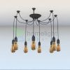 poklampa-8-agu-bakelit-foglalattal-textil-vezetekkel