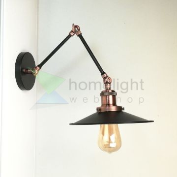 antik-fali-olvaso-lampa-matt-fekete-antik-vorosrez-szin-lapos-buraval