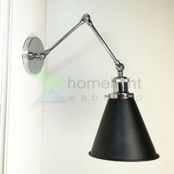 antik-fali-olvaso-lampa-fenyes-krom-szin-olvaso-buraval