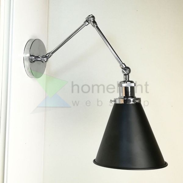 antik-fali-olvaso-lampa-fenyes-krom-szin-olvaso-buraval