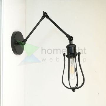 antik-fali-olvaso-lampa-matt-fekete-szin-csepp-alaku-raccsal