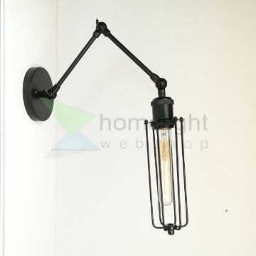 antik-fali-olvaso-lampa-matt-fekete-szin-csepp-alaku-raccsal