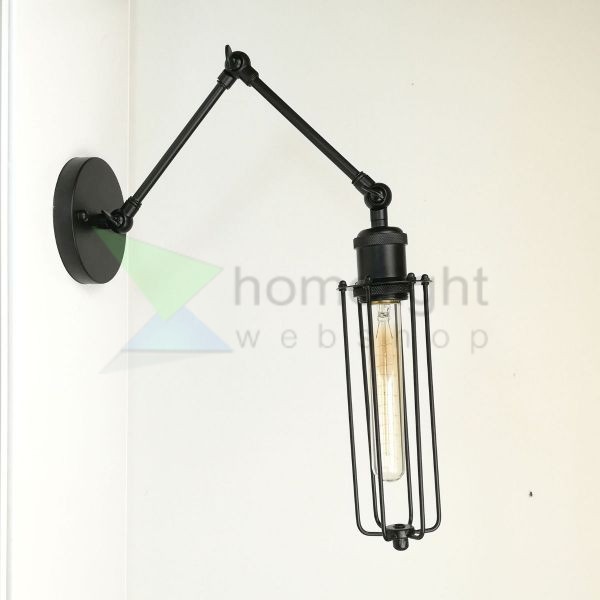 antik-fali-olvaso-lampa-matt-fekete-szin-csepp-alaku-raccsal