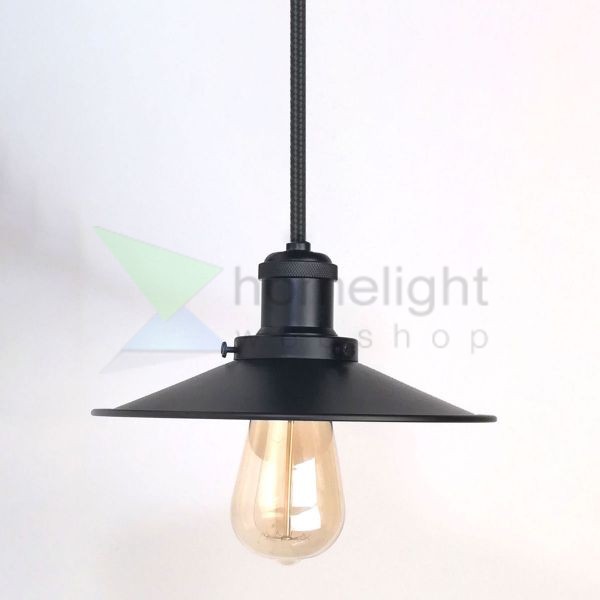antik-fuggesztek-lampa-matt-fekete-szin-lapos-buraval