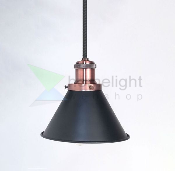 antik-fuggesztek-lampa-matt-fekete-antik-vorosrez-szin-kis-buraval