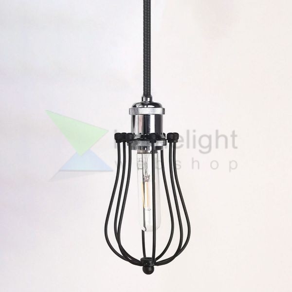 antik-fuggesztek-lampa-matt-fekete-fenyes-krom-szin-csepp-alaku-raccsal
