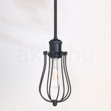 antik-fuggesztek-lampa-matt-fekete-szin-csepp-alaku-raccsal
