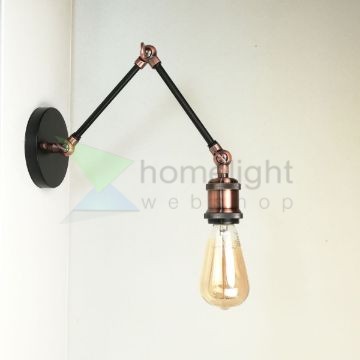 antik-fali-olvaso-lampa-matt-fekete-antik-vorosrez-szin