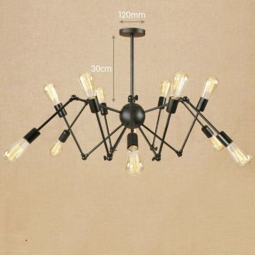 antik-12-karu-csillar-lampa