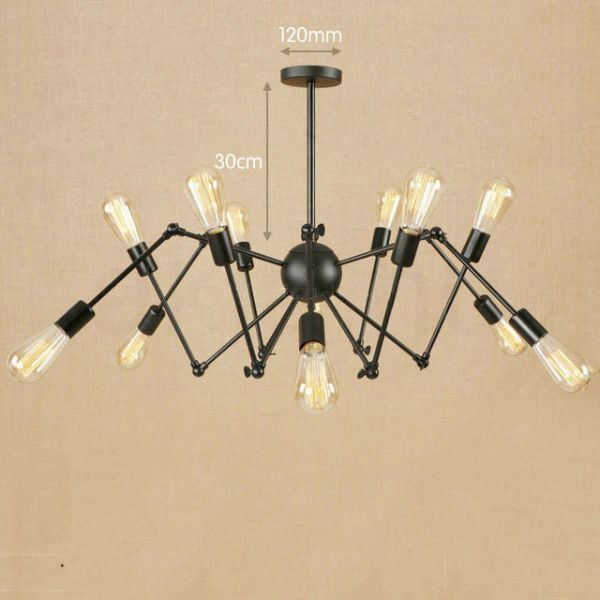 antik-12-karu-csillar-lampa