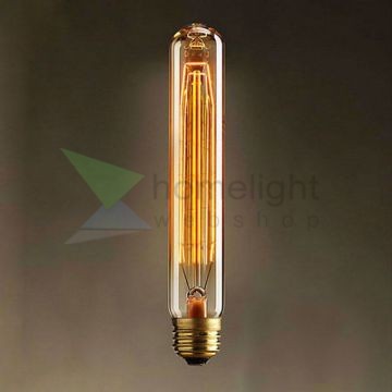 Edison T185 szénszálas dekor izzó 40W teljesítménnyel