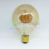 LED filament dekor izzó antikolt - G95 - 4 watt