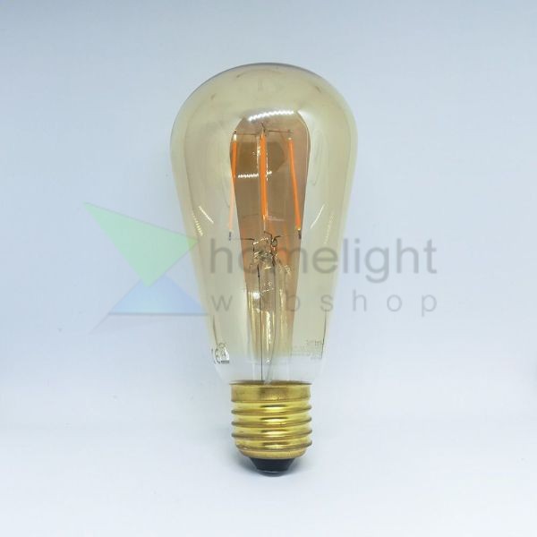 LED filament dekor izzó antikolt - ST64 - 4 watt