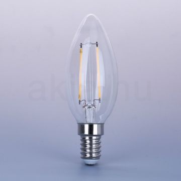 LED filament dekor izzó - C35 - 4 watt
