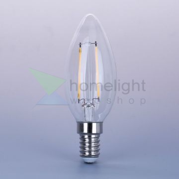 LED filament dekor izzó - C35 - 4 watt