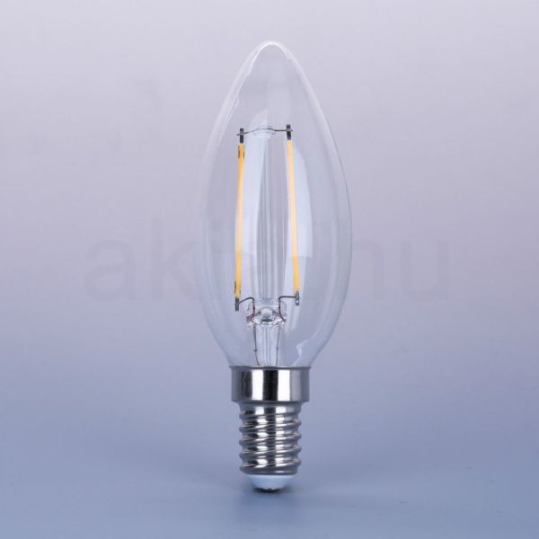 LED filament dekor izzó - C35 - 4 watt