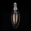 LED filament dekor izzó - C35 - 4 watt - szabályozható