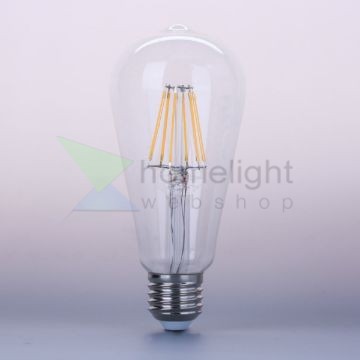 LED Filament dekor izzó - ST64 - 8W - E27 960LM