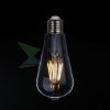 LED Filament dekor izzó - ST64 - 8W - E27 960LM