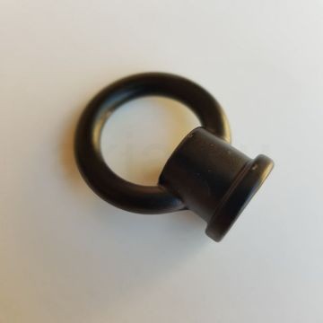 Lámpa tartógyűrű matt fekete - belső menetes 18mm
