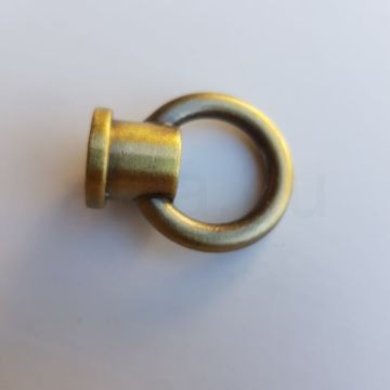 Lámpa tartógyűrű antik bronz - belső menetes 18mm