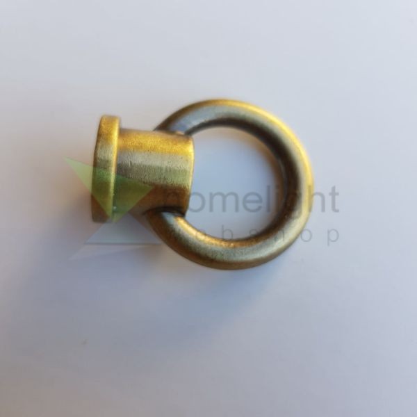 Lámpa tartógyűrű antik bronz - belső menetes 18mm