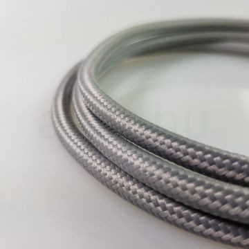 Textil kábel szürke-2x0,75