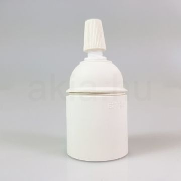 Thermoplastik Foglalat fehér szín E27