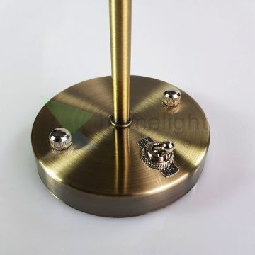 Falitárcsa 100mm sima antik bronz szín, kapcsolós