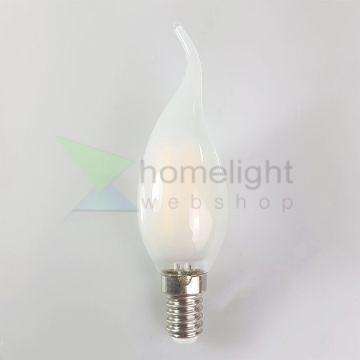 LED opál filament dekor izzó - C35L - 4 watt
