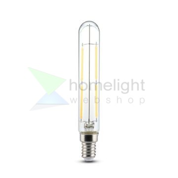 LED filament dekor izzó - T20- 4 watt - E14
